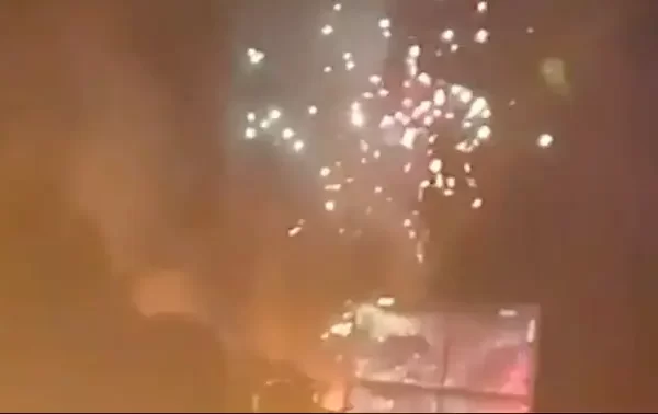 Truck Carrying 4,500 Kg Fireworks Catches Fire In US, Lights Up Sky