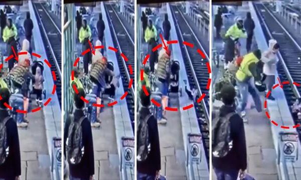 Video Shows Woman Pushing 3-Year-Old Onto Train Track In US