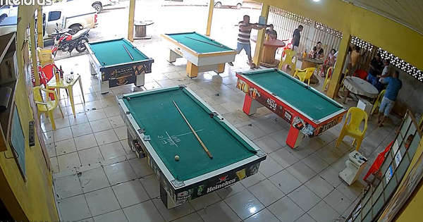 On Camera, Brazilian Man Kills 7 After Being Laughed At For Losing At Pool