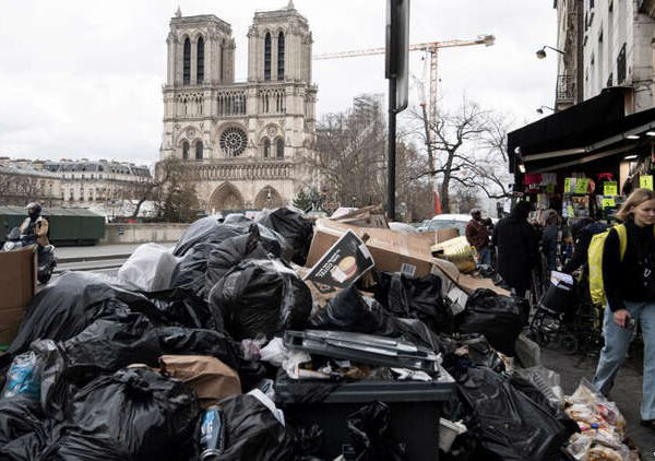 City of ... Garbage? Paris, amid strikes, is drowning in trash.