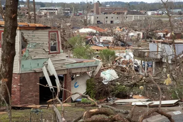 "Completely Wiped Out": "Catastrophic" Tornado Leaves 3 Dead In US State